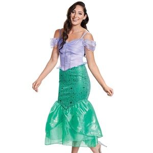Disney Purple and Green Mermaid Dress